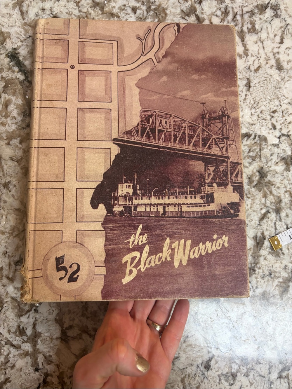 The Black Warrior 1952 Tuscaloosa Alabama High School yearbook annual